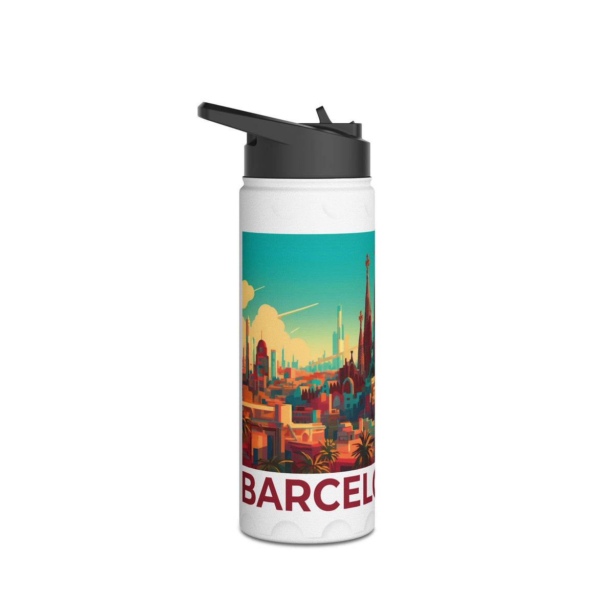 Borraccia termica tema Barcellona